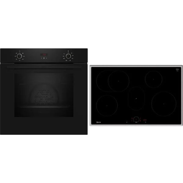 Neff BX38IB0, Backofen-Set (schwarz/edelstahl)