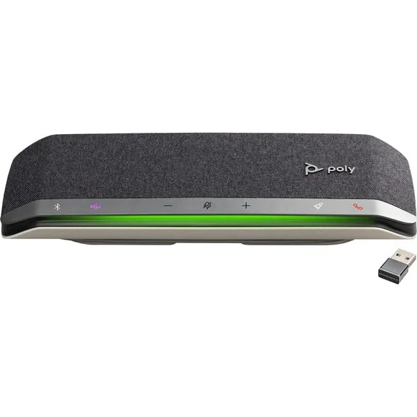 HP Poly Sync 40+ USB-A/-C-Freisprecheinrichtung (schwarz, +BT700 USB-A-Adapter)