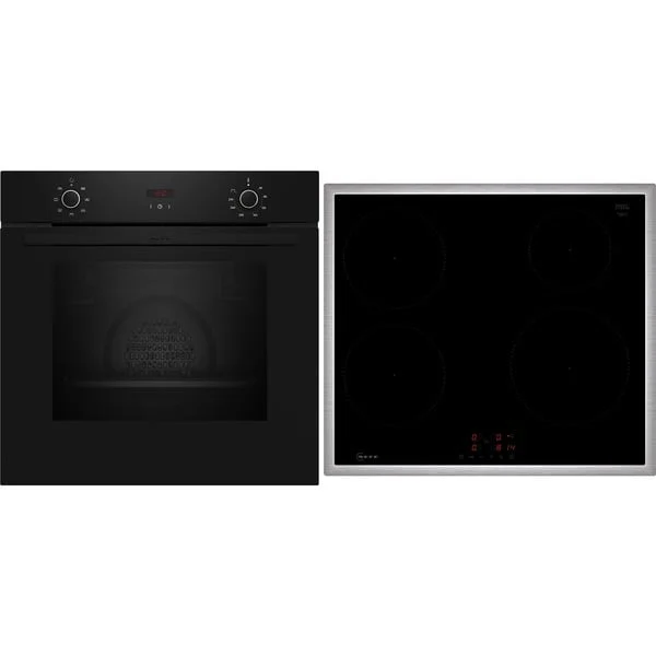 Neff BX36IB0, Backofen-Set (schwarz/edelstahl)