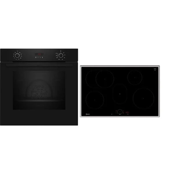 Neff BX48PIB0, Backofen-Set (schwarz/edelstahl)