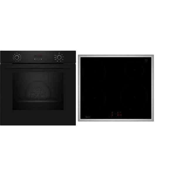 Neff BX46PIB0, Backofen-Set (schwarz/edelstahl)