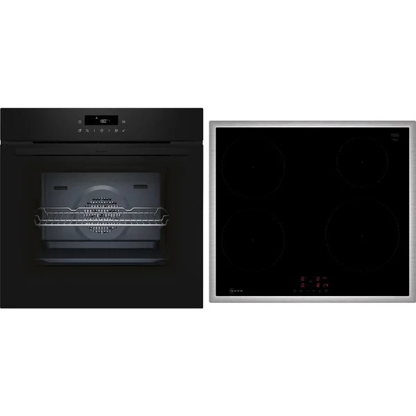 Neff BTX46PIB0, Backofen-Set (schwarz/edelstahl)