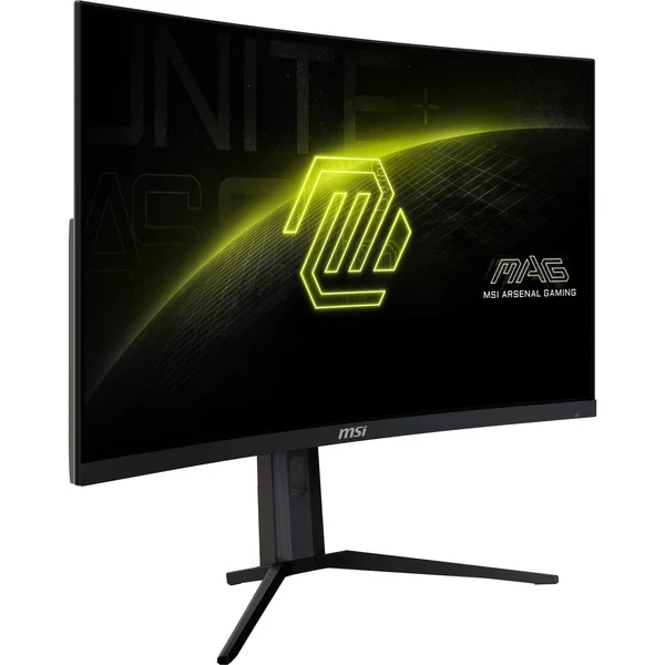 MSI MAG 321CUPDFDE, Gaming-Monitor (80 cm (31.5 Zoll), schwarz, UltraHD/4K, Rapid-VA, Curved, Dual-Mode 160/320 Hz, USB-C, 320Hz Panel)