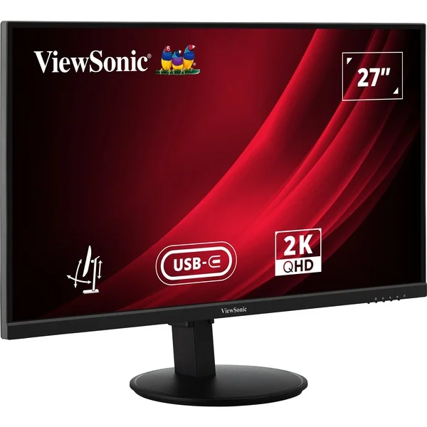 ViewSonic VG2709-2K-MHDU-2, LED-Monitor (69 cm (27 Zoll), schwarz, QHD, IPS, USB-C, USB-Hub, 100Hz Panel)