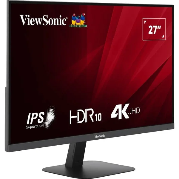 ViewSonic VA2708-4K-HD, LED-Monitor (68.6 cm (27 Zoll), schwarz (matt), UltraHD/4K, IPS, HDR10)