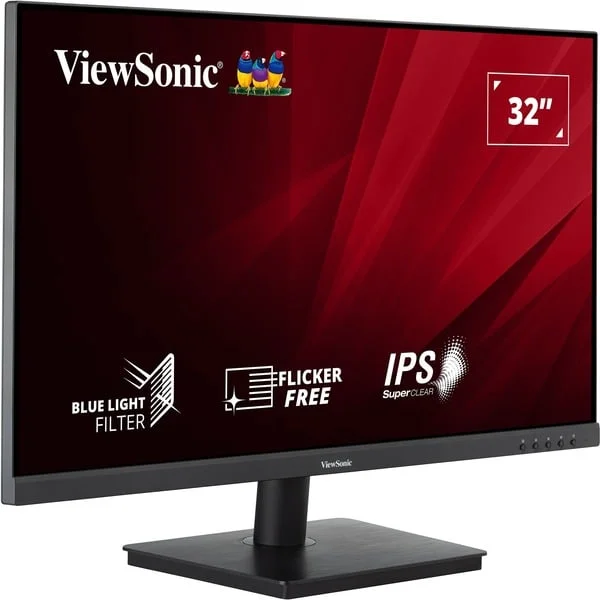 ViewSonic VA3209-2K-MHD, LED-Monitor (80 cm (31.5 Zoll), schwarz, QHD, IPS, Adaptive-Sync)