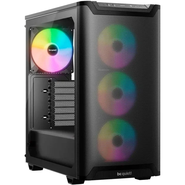 be quiet! PURE BASE 501 LX , Tower-Gehäuse (schwarz, Tempered Glass)