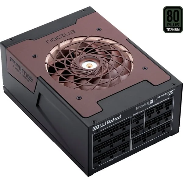 Seasonic PRIME TX-1600 Noctua Edition, PC-Netzteil (schwarz, 2x 12 Pin High Power GPU, 6x PCIe, Kabel-Management, 1600 Watt)