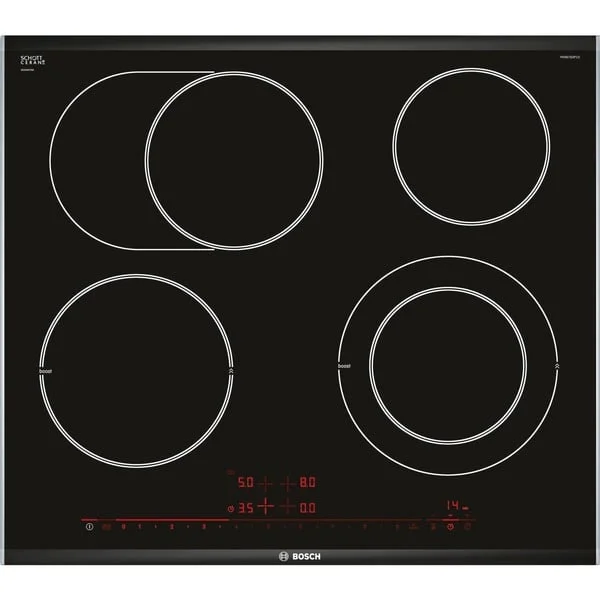 Bosch PKN675DP1D Serie 8, Autarkes Kochfeld (schwarz)
