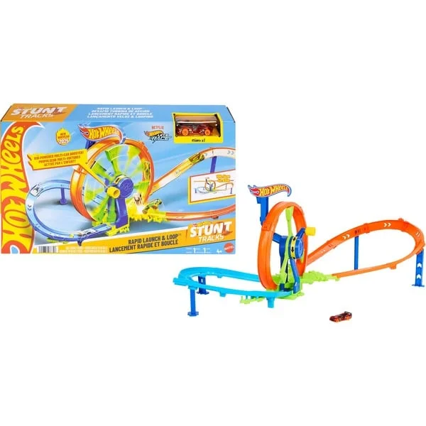 Hot Wheels Hot Wheels Action Loop & Crash, Rennbahn