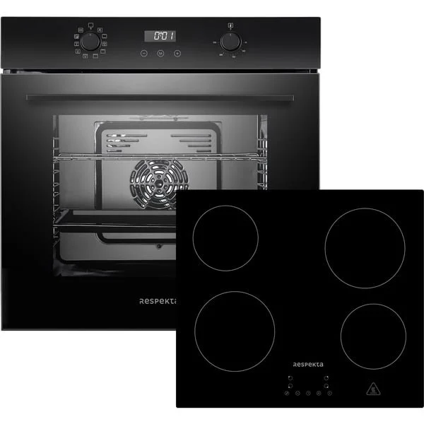 Respekta ASET7004400, Backofen-Set (schwarz)