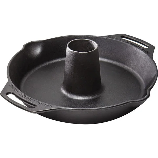 Petromax Gusseiserner Geflügelbräter cf30, Geflügelhalter (schwarz, Ø 30cm)