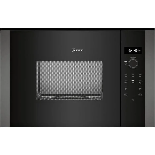 Neff HLAWD23G0 N50, Mikrowelle (schwarz/graphit, Türanschlag links)