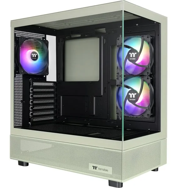 Thermaltake View 270 Plus TG ARGB Matcha Green, Tower-Gehäuse (hellgrün, Tempered Glass x 2)