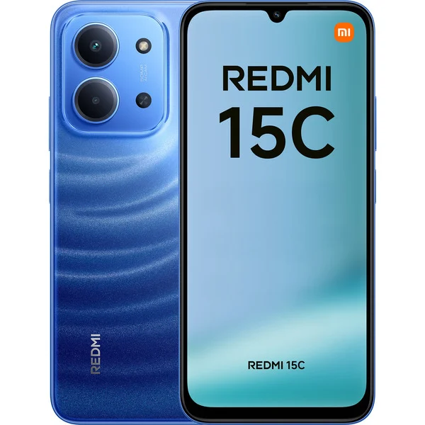 Xiaomi Redmi 15C 128GB, Handy (Moonlight Blue, Hyper OS, 4 GB)