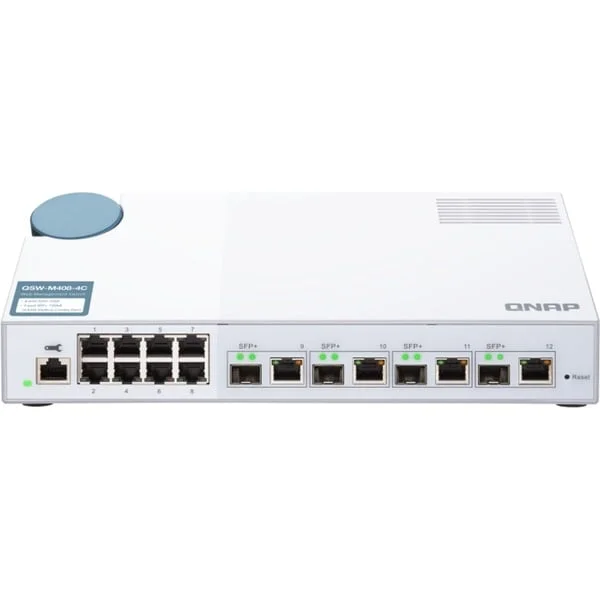 QNAP QSW-M408-4C, Switch (weiß)
