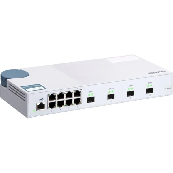 QNAP QSW-M408S, Switch (weiß)