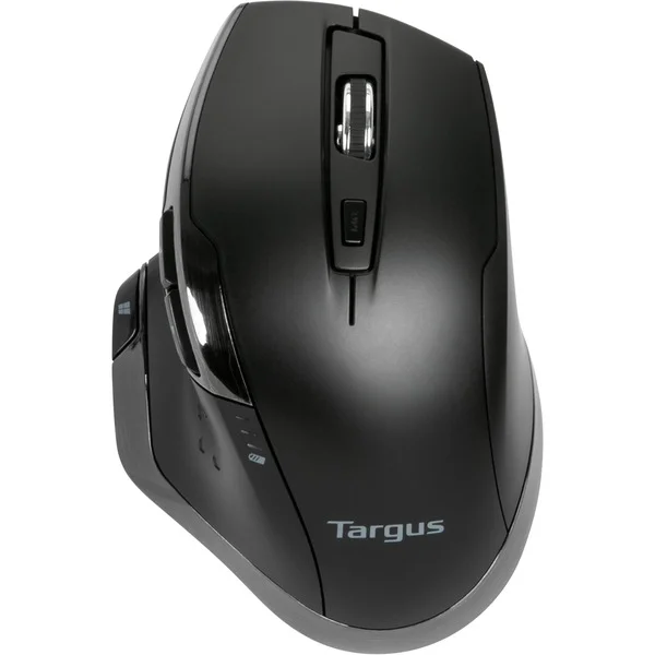 Targus Anti Microbial Ergonomic Blue Trace Maus (schwarz)