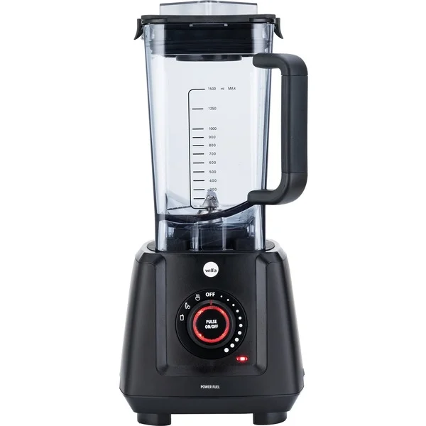 Wilfa Standmixer Powerfuel Black PB2B-P1200 (schwarz, 1.200 Watt, 1,5 Liter)