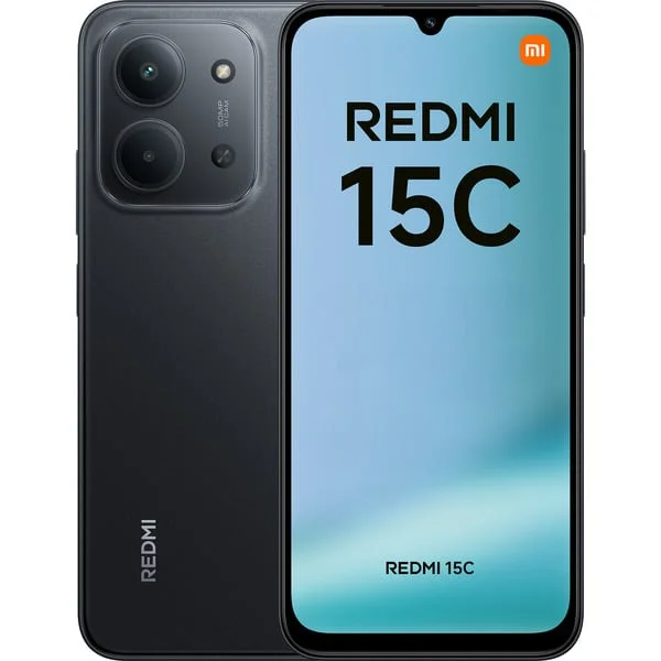 Xiaomi Redmi 15C 128GB, Handy (Midnight Black, Hyper OS, 4 GB)