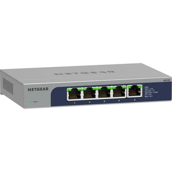 Netgear MS105, Switch (grau)