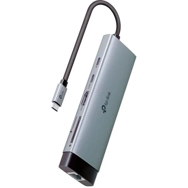 TP-Link UH9120C USB-C 9-Port Hub, Dockingstation (grau/schwarz)