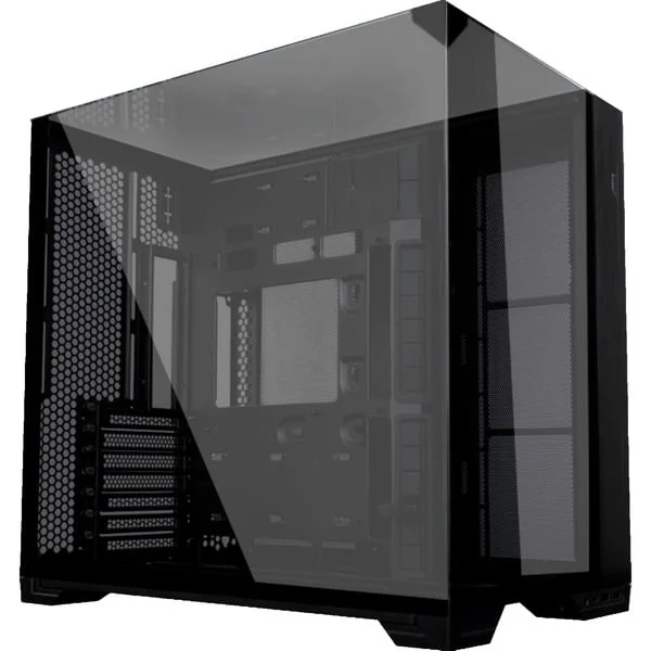 Lian Li O11 Vision Compact , Tower-Gehäuse (schwarz, Tempered Glass x 3)