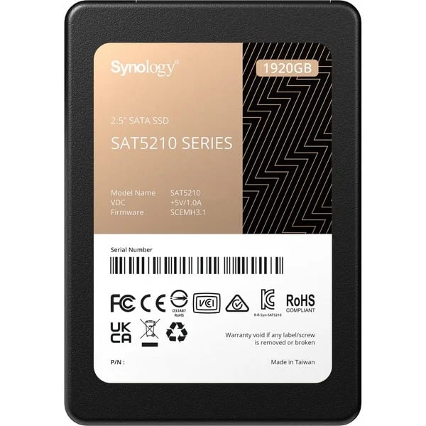 Synology SAT5210-7000G 7000 GB, SSD (SATA, 2,5")
