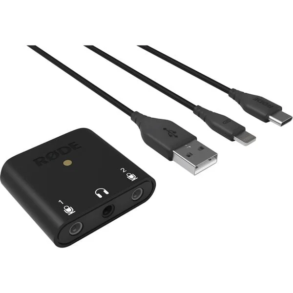 Rode Microphones AI-Micro, Adapter (schwarz, 3,5 mm Klinke)
