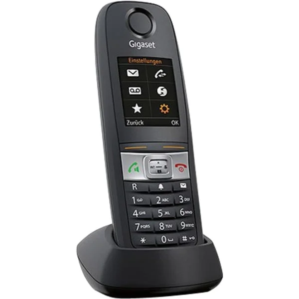 Gigaset E630 HX, Mobilteil (schwarz, Mobilteil mit Ladeschale)