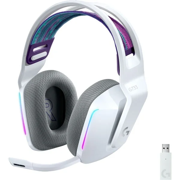Logitech Gaming G733 LIGHTSPEED, Gaming-Headset (weiß)
