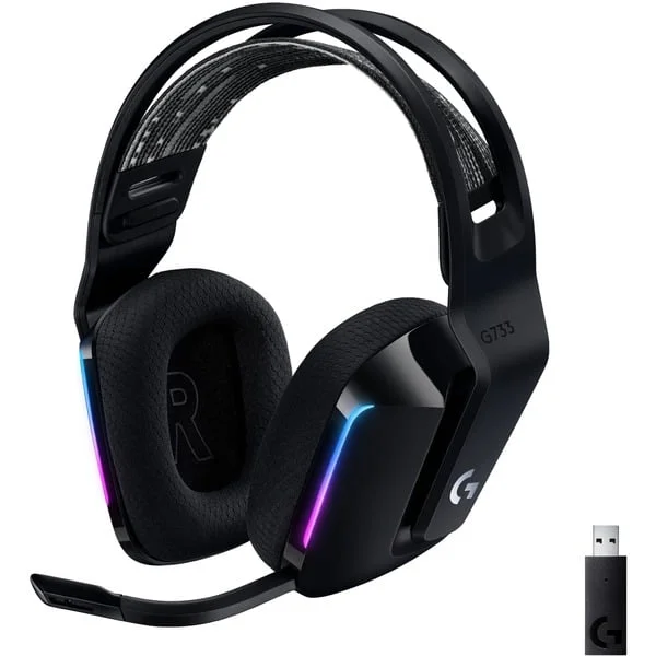 Logitech Gaming G733 LIGHTSPEED, Gaming-Headset (schwarz)