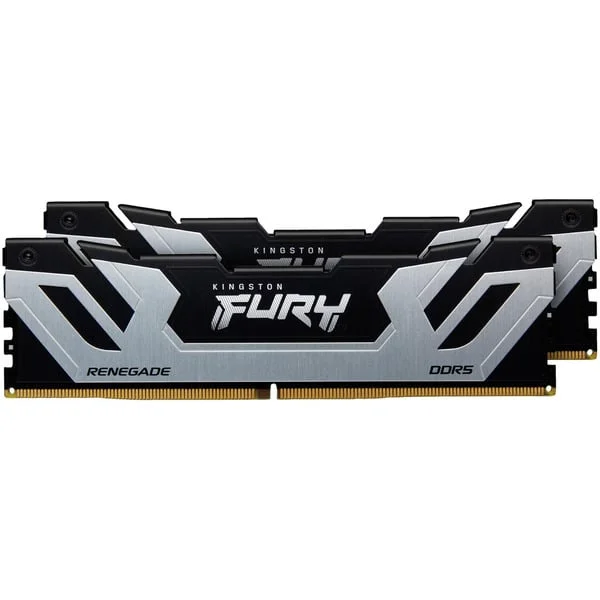 Kingston FURY DIMM 48 GB DDR5-8800 (2x 24 GB) Dual-Kit, Arbeitsspeicher (silber/schwarz, KF588CU42RSK2-48, Renegade, INTEL XMP, AMD EXPO)