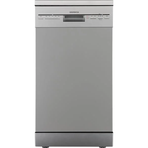 Respekta Bena GSPS45SI-12, Spülmaschine (silber, 45 cm)