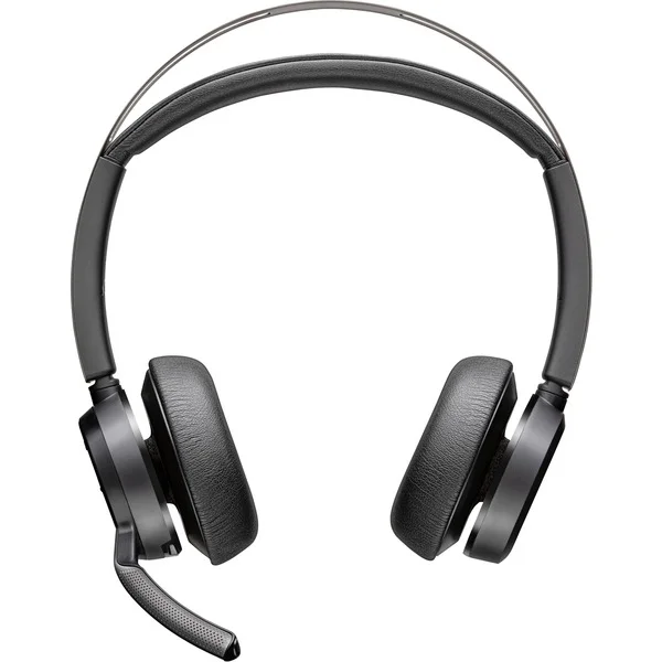 HP Poly Poly Voyager Focus 2 USB-C-C Headset (USB-C/-A Adapter, Ladestation)