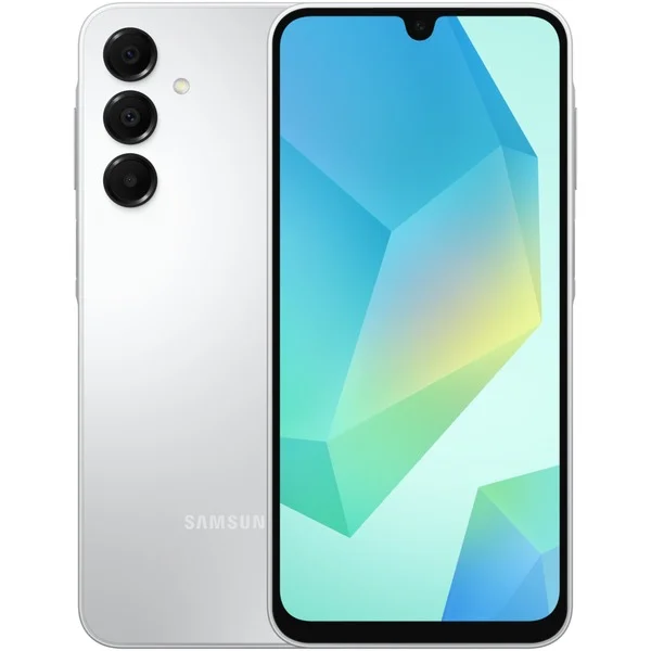 Samsung Galaxy A16 128GB, Handy (4G, Light Grey, Android, Dual-SIM, 4 GB)