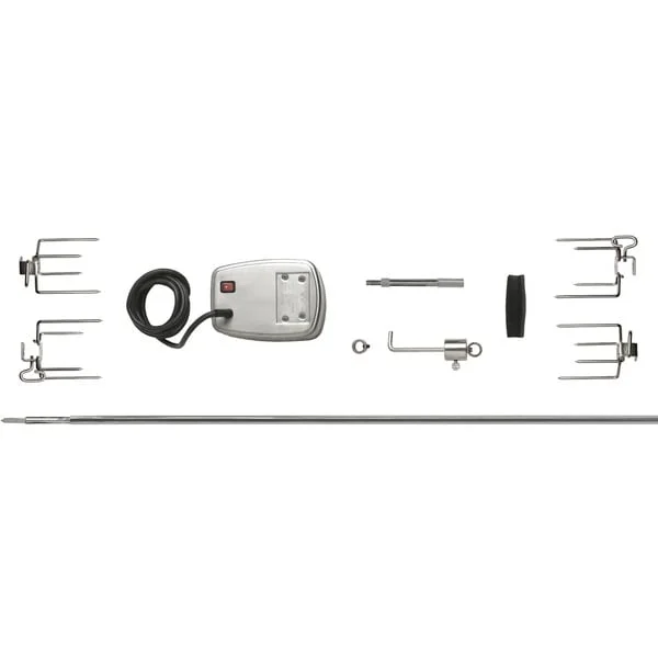 Napoleon Commercial Drehspieß-Set für extra große Grills, Grillspieß (edelstahl, inkl. Motor, für LEX 605 und 730 Serie)