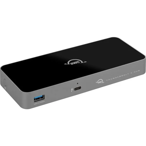 OWC Thunderbolt 5 Hub, Dockingstation (grau/schwarz, Thunderbolt 5, USB-A)