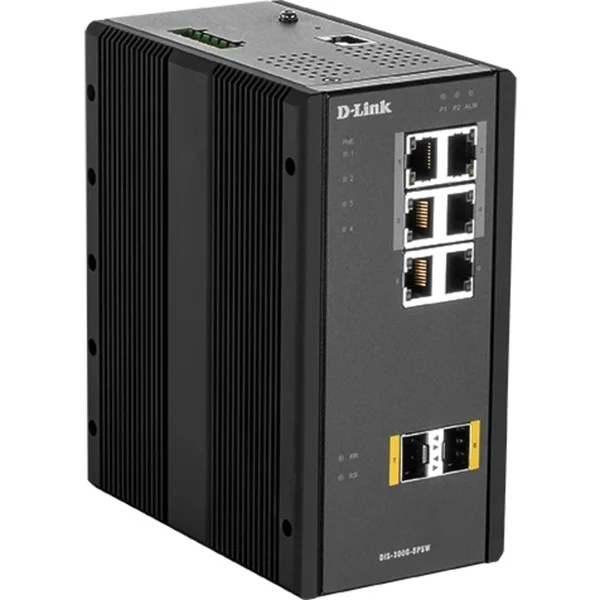 D-Link DIS-300G-8PSW, Switch (120W PoE Budget)