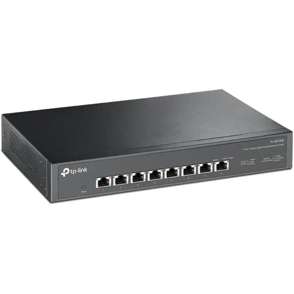 TP-Link TL-SX1008, Switch (schwarz, 8-Port 10G Multi-Gigabit Switch)