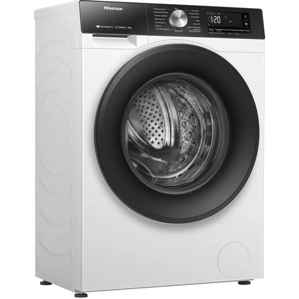 Hisense WD3S8043BW3, Waschtrockner (weiß/schwarz)
