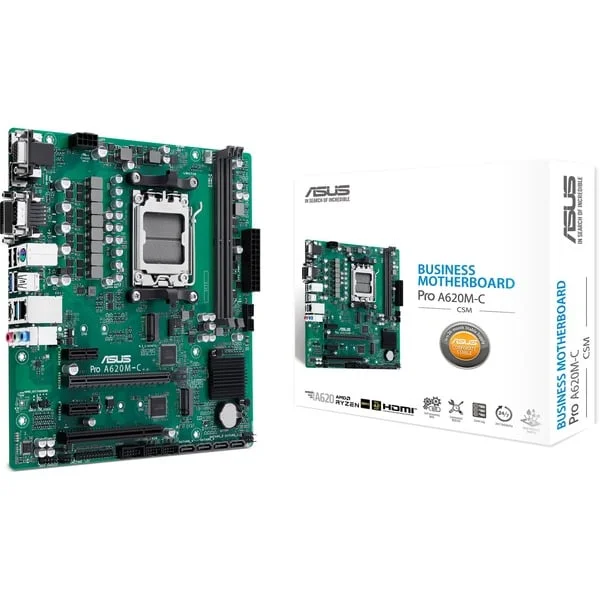 ASUS PRO A620M-C-CSM, Mainboard (grün)