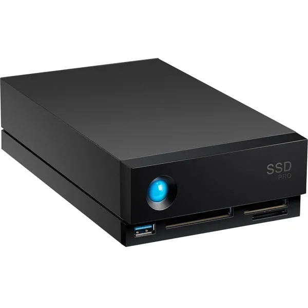 LaCie 1big Dock Pro 4 TB, Externe SSD (schwarz, 2x Thunderbolt 3)