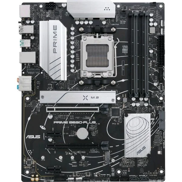 ASUS PRIME B650-PLUS-CSM, Mainboard (schwarz/silber)