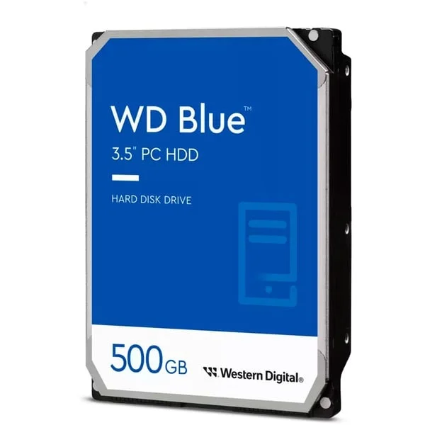 WD 500GB WD5000AZLX Blue, Festplatte (SATA 6 Gb/s, 3,5", WD Blue)