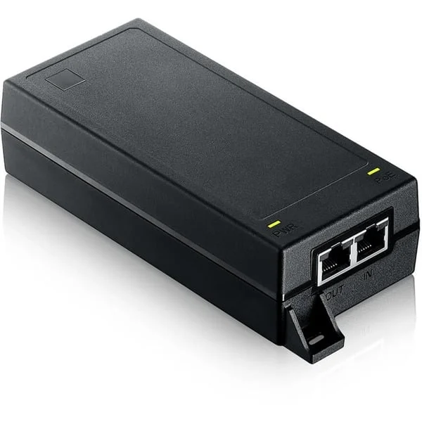 Zyxel PoE-Injektor POE12-60W (schwarz, 802.3bt PoE++)