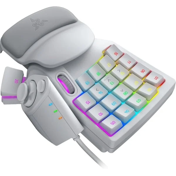 Razer Tartarus Pro, Keypad (weiß/grau, Mercury)
