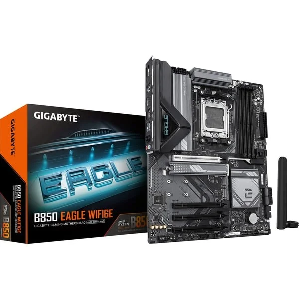 GIGABYTE B850 EAGLE WIFI6E, Mainboard (schwarz/grau)