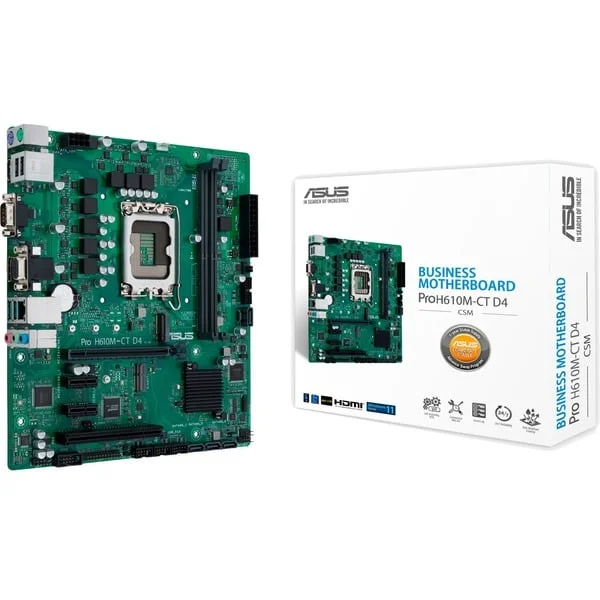 ASUS PRO H610M-CT D4-CSM, Mainboard