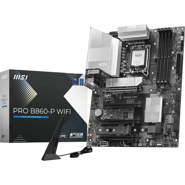 MSI PRO B860-P WIFI, Mainboard (silber)